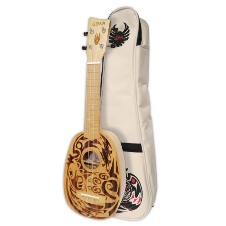 Ukulele soprano pineapple manoa gewa k-pa-bbh paradisesound strumenti musicali on line