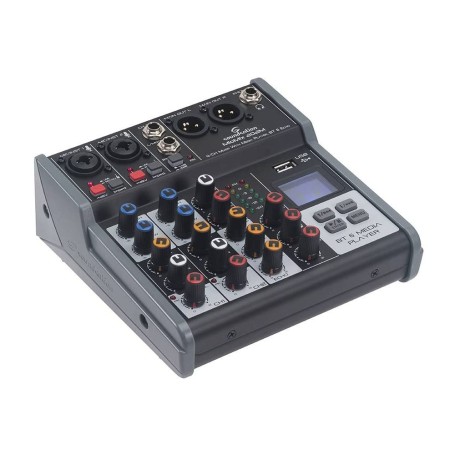 Mixer Soundsation Miomix 202m Usb/Bluetooth 4 Canali-paradisesound.it