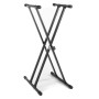 Stand per tastiera doppio gewa gear system ve5 nero-paradisesound.it