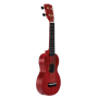 Ukulele Sottile Soprano Mahalo Red – Corpo Leggero-paradisesound.it