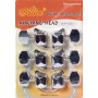Meccaniche per chitarra acustica o elettrica cromate chiuse (blisterate)-paradisesound.it