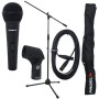 Kit Microfono Proel DM800 PSE3 Con Asta RMS180, Cavo E Borsa Inclusa-paradisesound.it