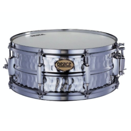 Rullante Peace sd-316-1355 martellato in acciaio 13 pollici paradisesound strumenti musicali on line