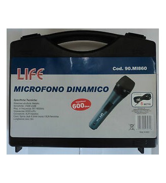 Microfono Metallico con Valigia (cavo 5 mt) - Life-paradisesound.it 2