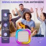 Karaoke Mini con 2 Microfoni - Usb - Sd - Bluetooth-paradisesound.it