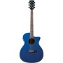 Chitarra Acustica Eko NXT A100CE See Through Blue – Cutaway-paradisesound.it