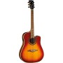 Chitarra Acustica Eko One D150CE Vintage Burst – Cutaway-paradisesound.it