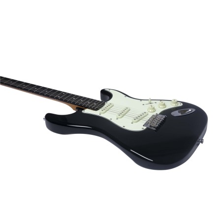Chitarra Elettrica Eko St 400 Black paradisesound strumenti musicali on line