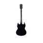 Chitarra Elettrica Solid Body – Eko DV 300 Black, Doppio Humbucker-paradisesound.it