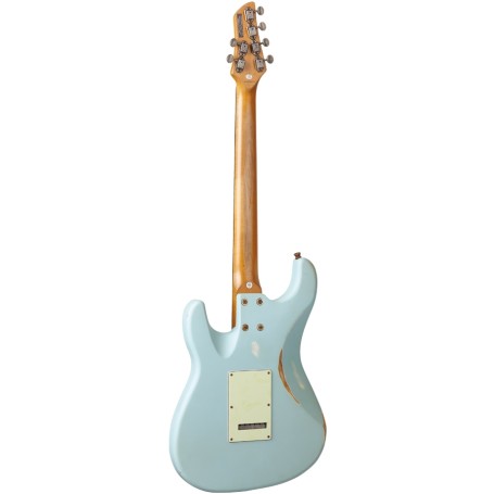 Chitarra Elettrica Eko Aire Relic Daphne Blue paradisesound strumenti musicali on line