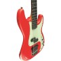 Basso Elettrico 4 Corde – Eko VPJ-280 Relic Fiesta Red, Stile Vintage-paradisesound.it