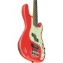 Basso Elettrico 4 Corde – Eko VPJ-280 Relic Fiesta Red, Stile Vintage-paradisesound.it