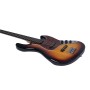 Basso Elettrico Eko JB 100 Sunburst – 4 Corde, Corpo Solid-paradisesound.it