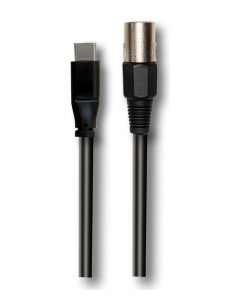 Cavo adattatore X-Pro USB C - Xlr 3 M Stereo-Mono - 1,5 m-paradisesound.it