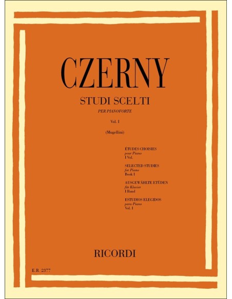 Czerny: Studi Scelti I Volume