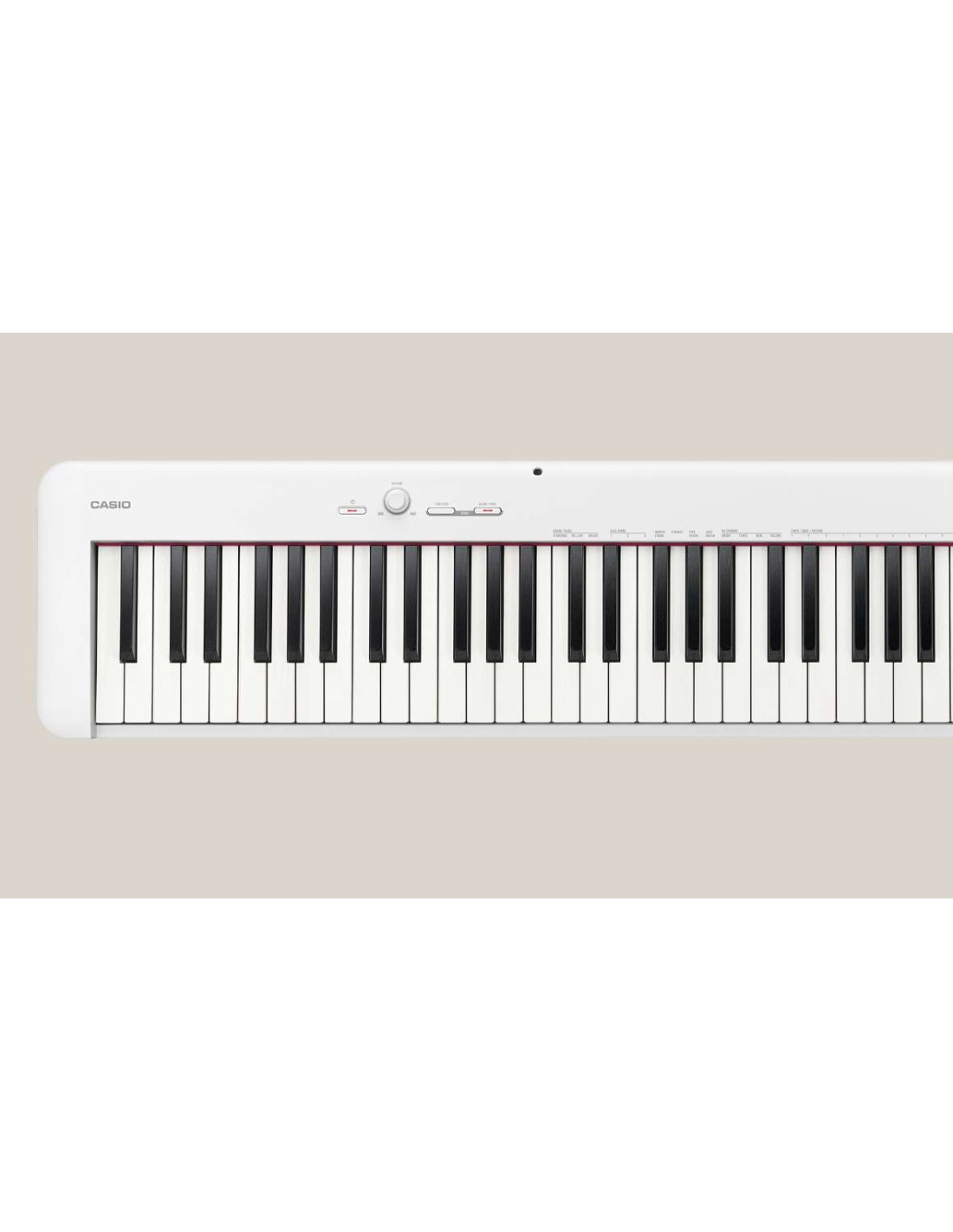 Pianoforte Digitale Casio Cdp-S110 White-paradisesound.it