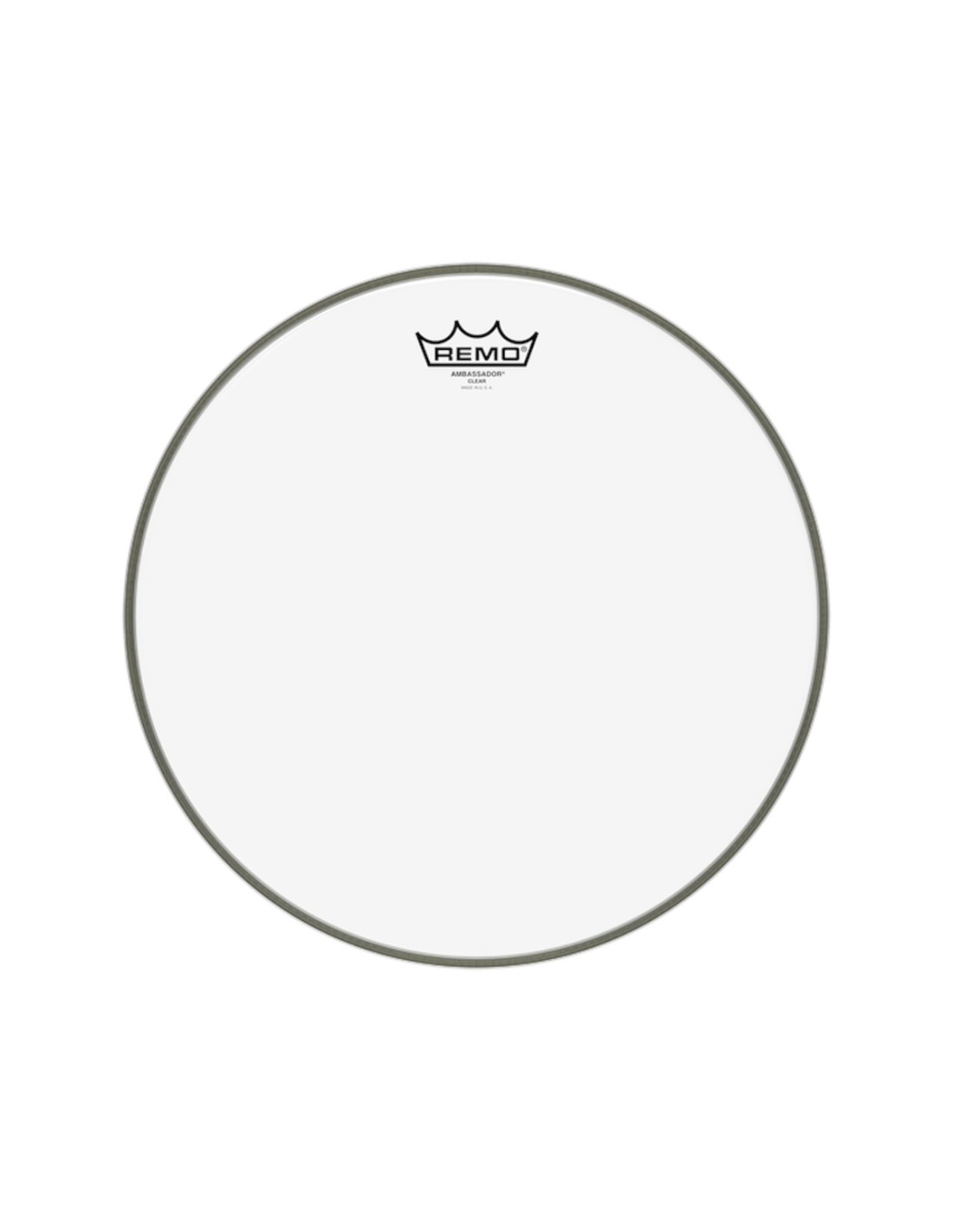 Pelle Trasparente per Grancassa Remo Ambassador 22"-paradisesound.it