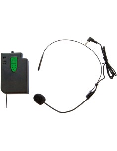 Body Pack Con Microfono ad Archetto Per Diffusori a Batteria serie M2-M3-DJ-paradisesound.it