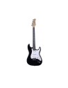 Chitarra Elettrica Solid Body – Eko ST 100 Black, Stile Strat per Principianti-paradisesound.it