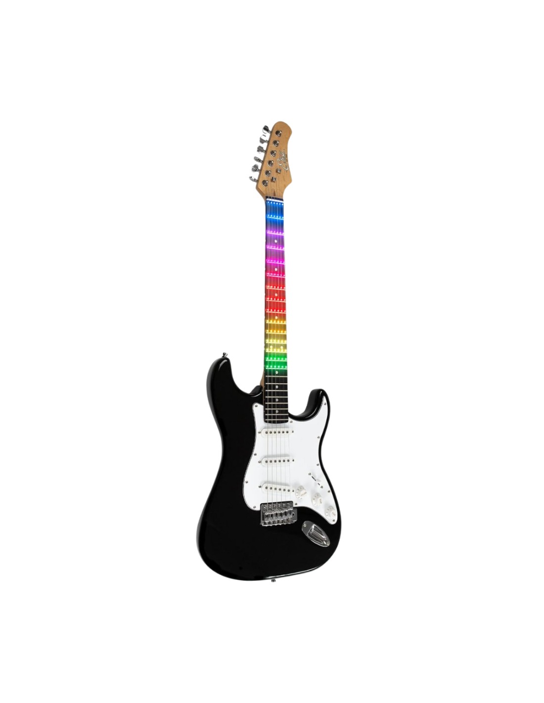 Chitarra Elettrica Solid Body – Eko S-300 Black Visual Note, Stile Moderno-paradisesound.it