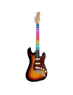 Chitarra Elettrica Eko S-300 Sunburst Visual Note – Corpo Solid-paradisesound.it