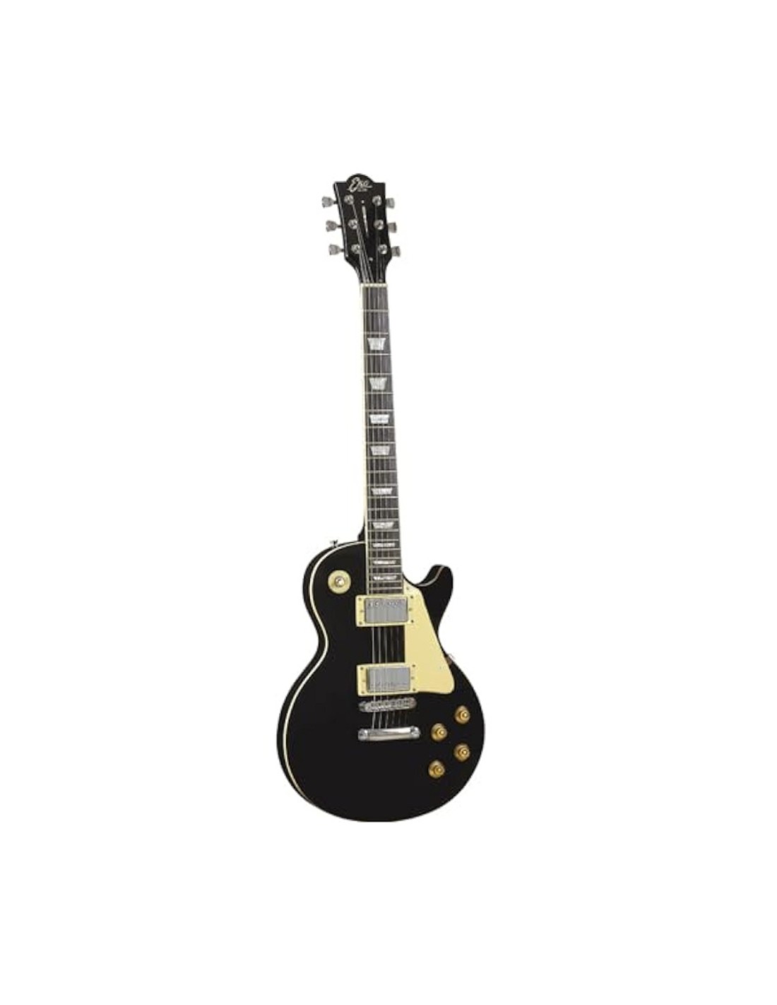 Chitarra Elettrica Eko VL-480 Black – Corpo Solid, Humbucker-paradisesound.it