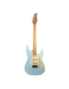 Chitarra Elettrica Schecter R66 Chicago Sugar Paper Blu-paradisesound.it