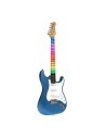 Chitarra Elettrica Solid Body – Eko S-300 Metallic Blue Visual Note, Design Moderno-paradisesound.it