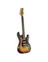 Chitarra Elettrica Solid Body – Eko S-300 Relic Sunburst, Stile Vintage-paradisesound.it