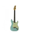 Chitarra Elettrica Eko S-300 Relic Daphne Blue – Corpo Solid-paradisesound.it