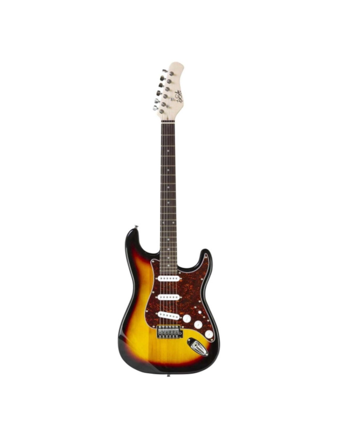 Chitarra Elettrica Tipo Strato – De Salvo Sunburst, Corpo Solid-paradisesound.it