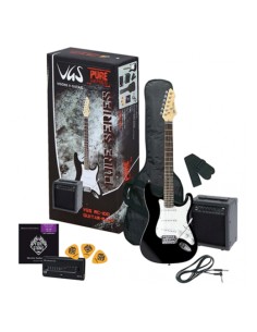 Chitarra Elettrica VGS RC-100 Pack 3 Tone Black – Corpo Solid-paradisesound.it