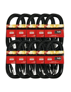 Audio Design Bundle 10 Cavi Microfonici Smart Line 5 Metri-paradisesound.it