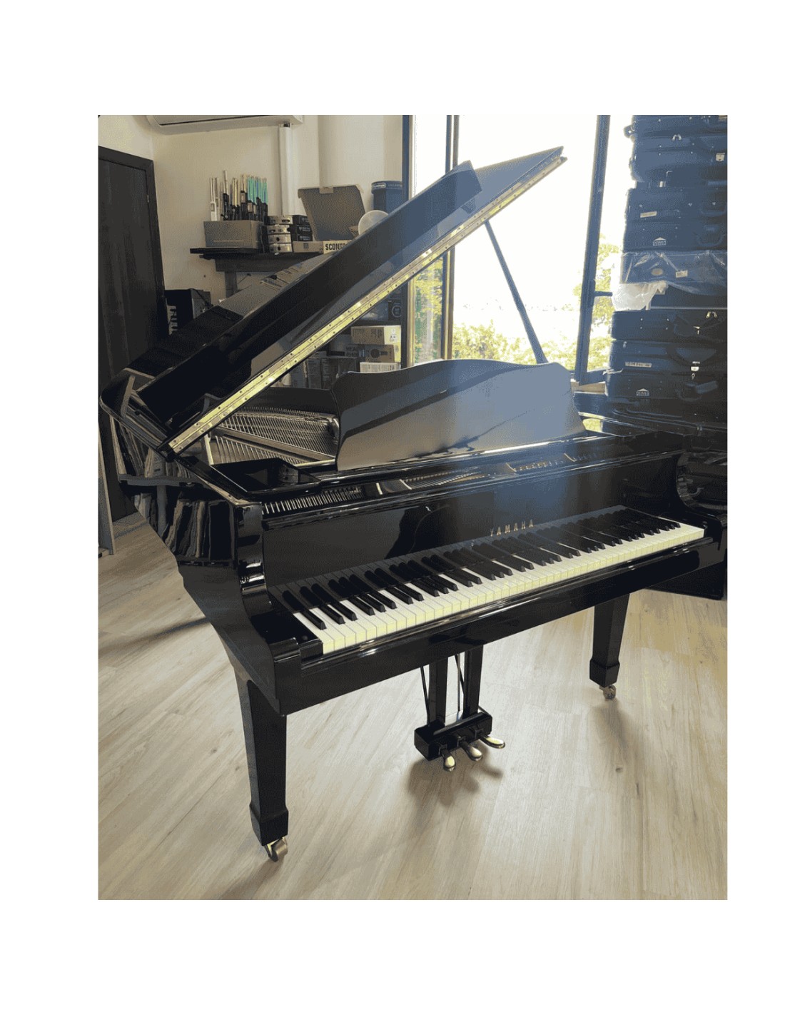 Pianoforte a Coda Yamaha C3 Rigenerato-paradisesound.it