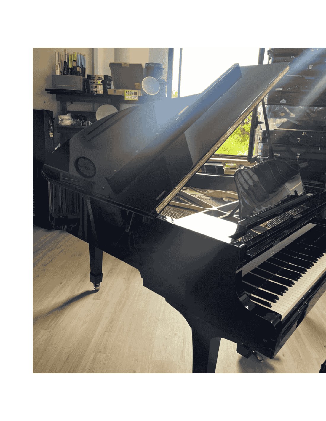 Pianoforte a Coda Yamaha C3 Rigenerato-paradisesound.it