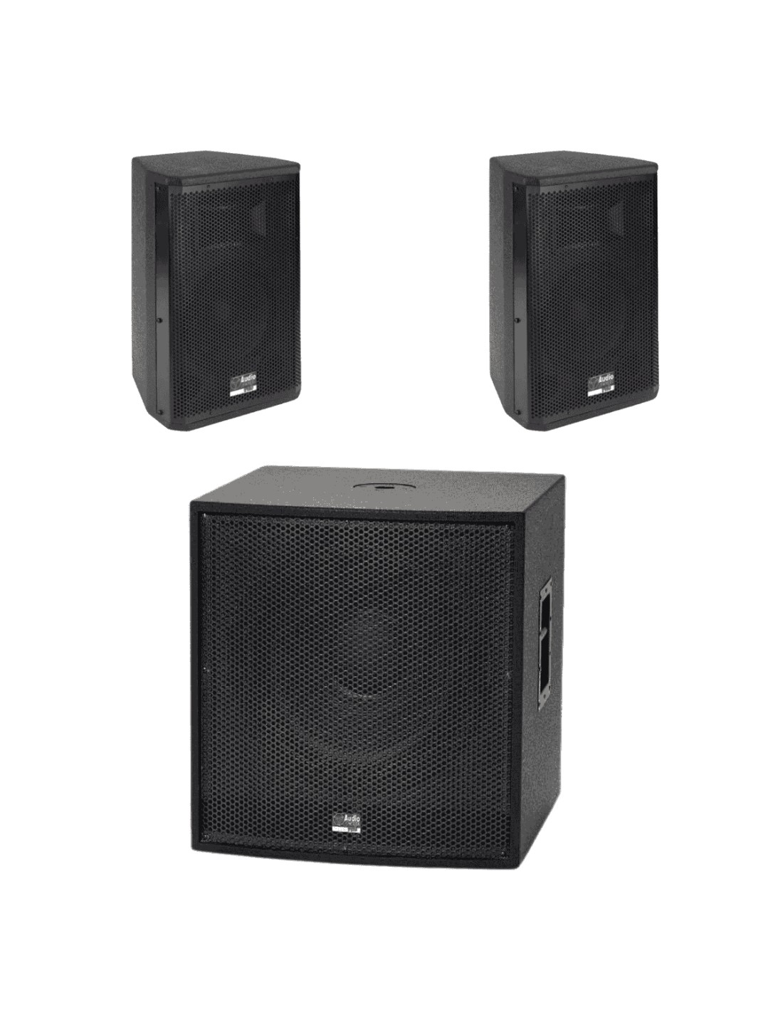 Impianto Sub e Due Satelliti Audio Design Trio Session/K-paradisesound.it