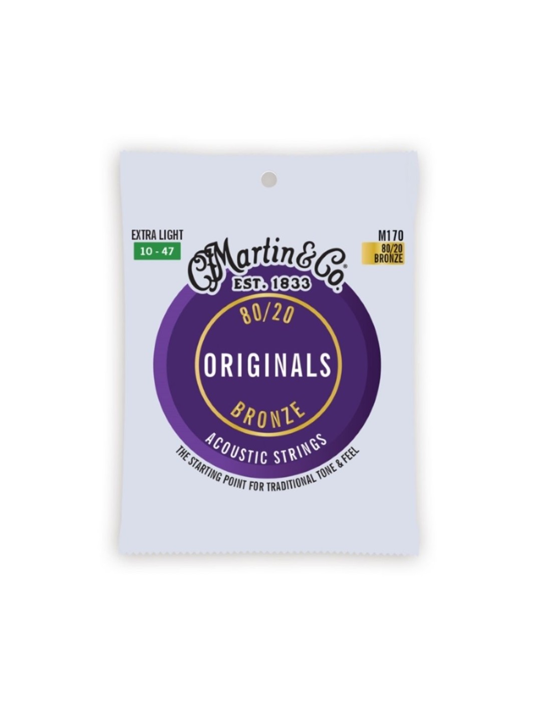 Corde per chitarra Acustica Bronzo Martin M170 10/47-paradisesound.it
