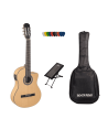 Pack Student Chitarra Admira Lena Elettrificata Con Accessori-paradisesound.it