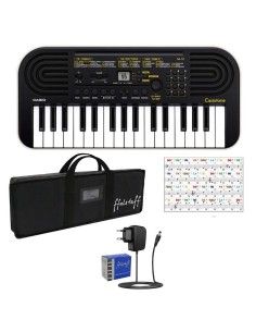 Tastiera Portatile 32 Tasti – Casio SA‑51 Pack con Borsa, Alimentatore e Sticker-paradisesound.it