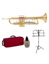 Tromba Alysee TR 4333 Bundle con Leggio, Borsa e Olio-paradisesound.it