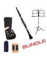 Bundle Clarinetto Soundsation SCL 10e Sib con Ance, Leggio e Salvabecco-paradisesound.it