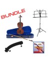 Bundle Stentor Student 1 3/4 (Violino con Custodia, Pece, Spalliera, Corde, Leggio)-paradisesound.it