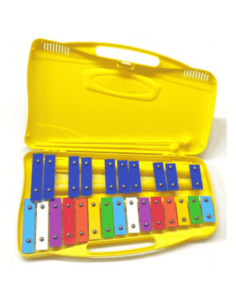 Glockenspiel MT25 Alysee con 25 tasti colorati e battenti-paradisesound.it