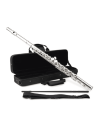 Flauto Traverso Soundsation SFL-10E – Nickel Plated, MI Snodato, Kit Completo-paradisesound.it