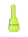 Borsa per Chitarra Classica 4/4 con 2 tracolle uso zaino e tasca porta accessori (Verde Lime)