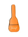 Borsa per Chitarra Classica 4/4 ffalstaff con 2 tracolle uso zaino e tasca porta accessori arancione
