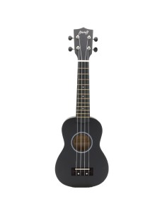 Ukulele Soprano ffalstaff Superior Satinato con borsa Nero