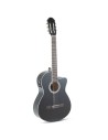 Chitarra Classica Elettroacustica – Gewa Pure Basic Nera con EQ e Accordatore-paradisesound.it