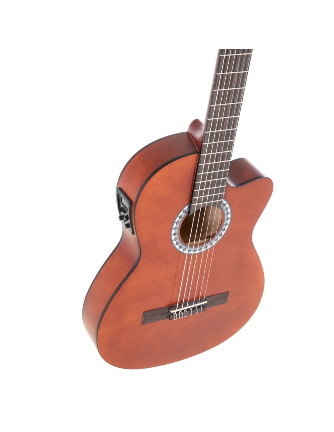 Chitarra Classica Elettroacustica PURE GEWA Basic Noce – Con EQ 4 Bande e Accordatore, Ideale per Studio-paradisesound.it