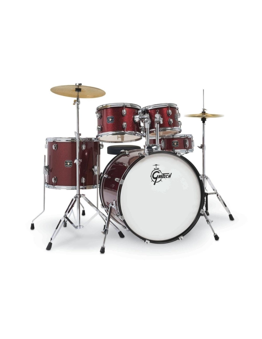 Batteria Acustica Gretsch Renegade Ruby Sparkle